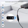 USB C To DC Power Boost Cable Type C To DC Fast Charging 5V To 12V Boost Converter Cable Adapter for Wireless Router TV BOX