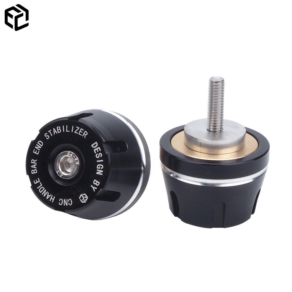 Motorcycle Handle Bar End Brass Weight Handlebar For YAMAHA R1 R6 MT03 XMAX MT09  CNC Aluminum Alloy Handlebar Accessories