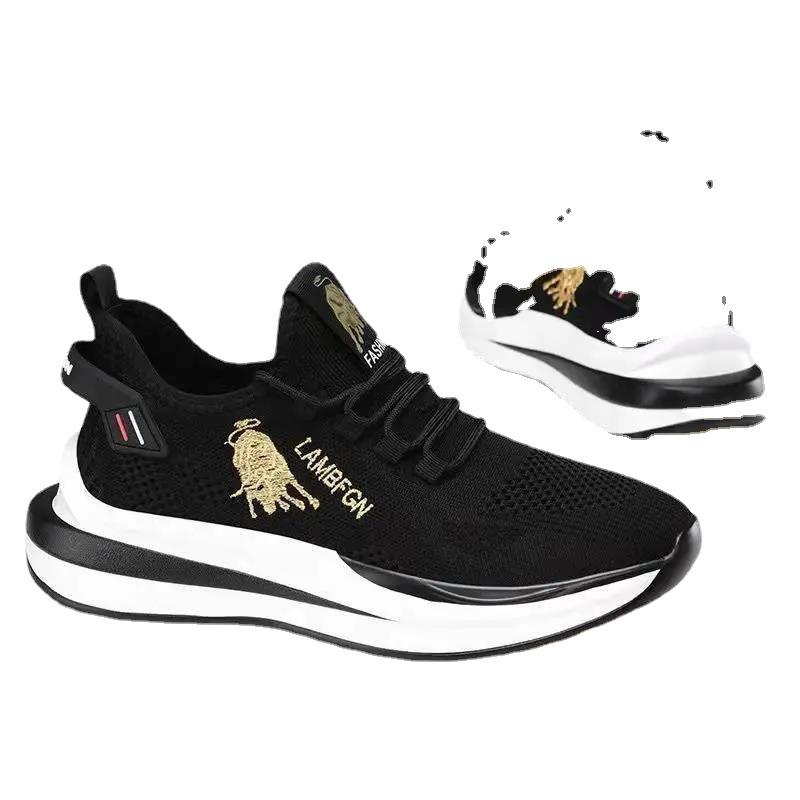 Men's shoes summer breathable casual sports shoes Korean version trend versatile running net shoes youth fashion