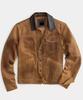 Men's Brown Genuine Soft Suede Leather Shirt New Handmade Casual Stylish Fashionable