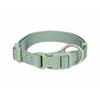 Dog Collar - TRIXIE - XS/S 22-35 Cm - Sage - Buckle - Nylon - Extra Small, Small - Plain