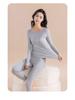 Class A Women's Antibacterial 80-Count Lenzing Modal Warm Base Layer Set - 220g Autumn Underwear & Trousers