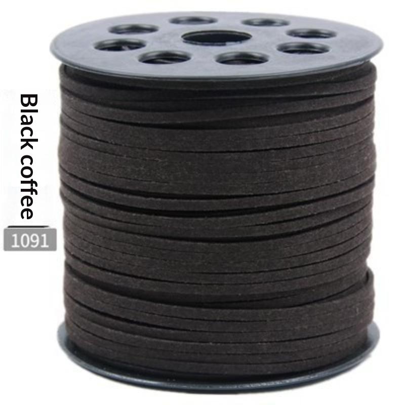 82Meters Suede Rope Leather Cords Woven Cord Wire Necklace Bracelet Diy Handmade Jewelry Decoration Accessories