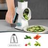 Desirable by a Professional Rotary Slicer Vegetable Cutter Stainless Steel Blade Mincer Grater Cooking Utensil Set Adjustable Thickness Shredding