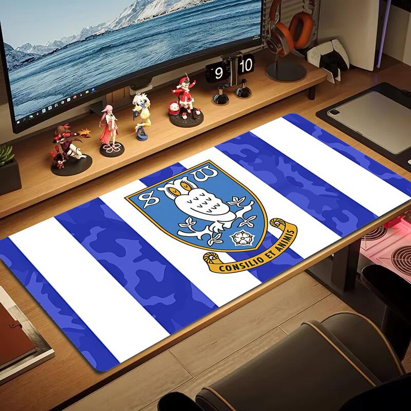 Sheffield Wednesday Print Cushion Non-slip Laptop Tablet Big Mousepad XXL Mat Mini PC Playmat With Lock edge