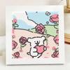 Ins Line Puppy Diamond Painting DIY Cute Cartoon Handmade Educational Gift for Kids