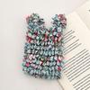 Reusable Pleated Flexible Handbag Shopping Bag Magic Stretch Puff Bag Creative Storage Bag  Daily