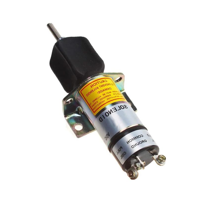 Elettrovalvola di arresto gasolio per Woodward 12V 1700-1563 1753ES-12A6ULB1S5