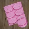 3D Honeycomb Silicone Soap Fondant Mould 6 Holes Cake Muffin Mold Pudding Cupcake Candle Baking Tray Mold