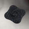 Silicone Strainer For Washbasin/Sink, Black, 13X13 Cm