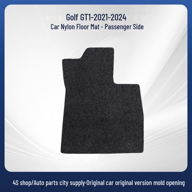 Custom Nylon Car Floor Mats for FAW-Volkswagen Golf GTI (2021-2024), Comfortable and Dirt-Resistant