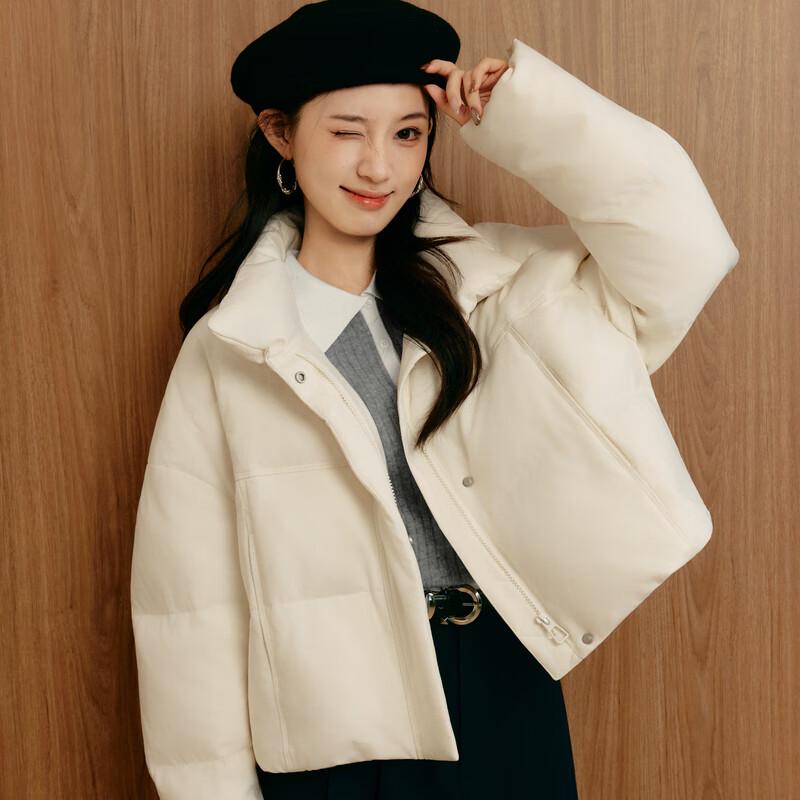 SEIFINI Women's Down Puffer Short Jacket