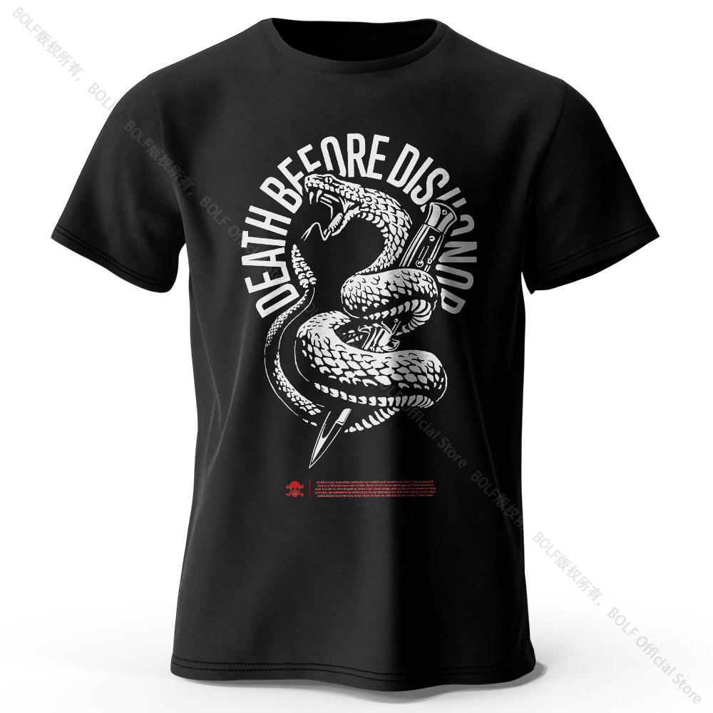 Simple Printed 100% Cotton T-Shirt, Lightweight Round Neck Short Sleeve Tee, Unisex Casual Style for Men & Women
