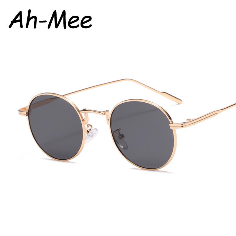 3pcs Pack Classic Small Frame Round Sunglasses Women/Men Brand Designer Alloy Mirror Sun Glasses Vintage Eyeglass UV400