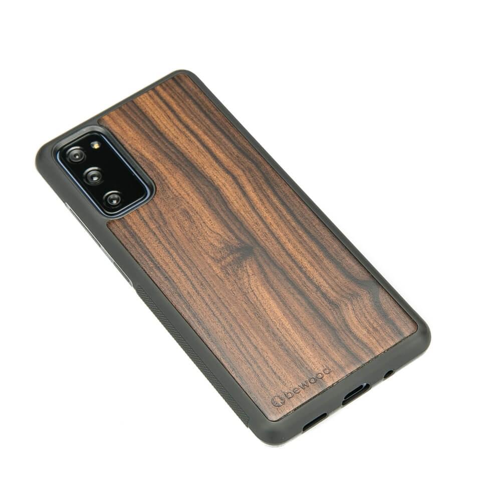 Wooden Case for Samsung Galaxy S20 FE Rosewood Santos