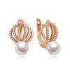 Orecchini a lobo per donna Moda Lusso Zirconia Cubica Orecchini pendenti