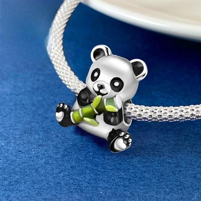 Copper Panda Love Heart Little Girl Charms Beads Fit Diy Bracelet Bangle Making Gift Of High Quality Jewelry