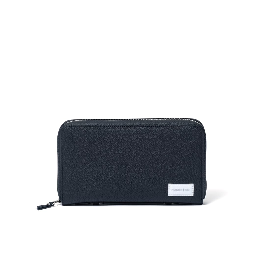 

Клатч-гибрид Patrick Cox, Унисекс, Матовая воловья кожа, Легкий в носке, Большая вместимость, Функциональный, Черно-белый