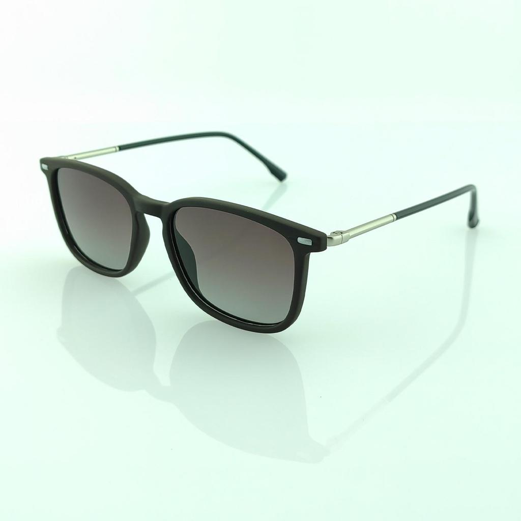 TR Polarized Night Vision Retro Square Sunglasses for Small Faces, High-End Korean Style with UV Protection