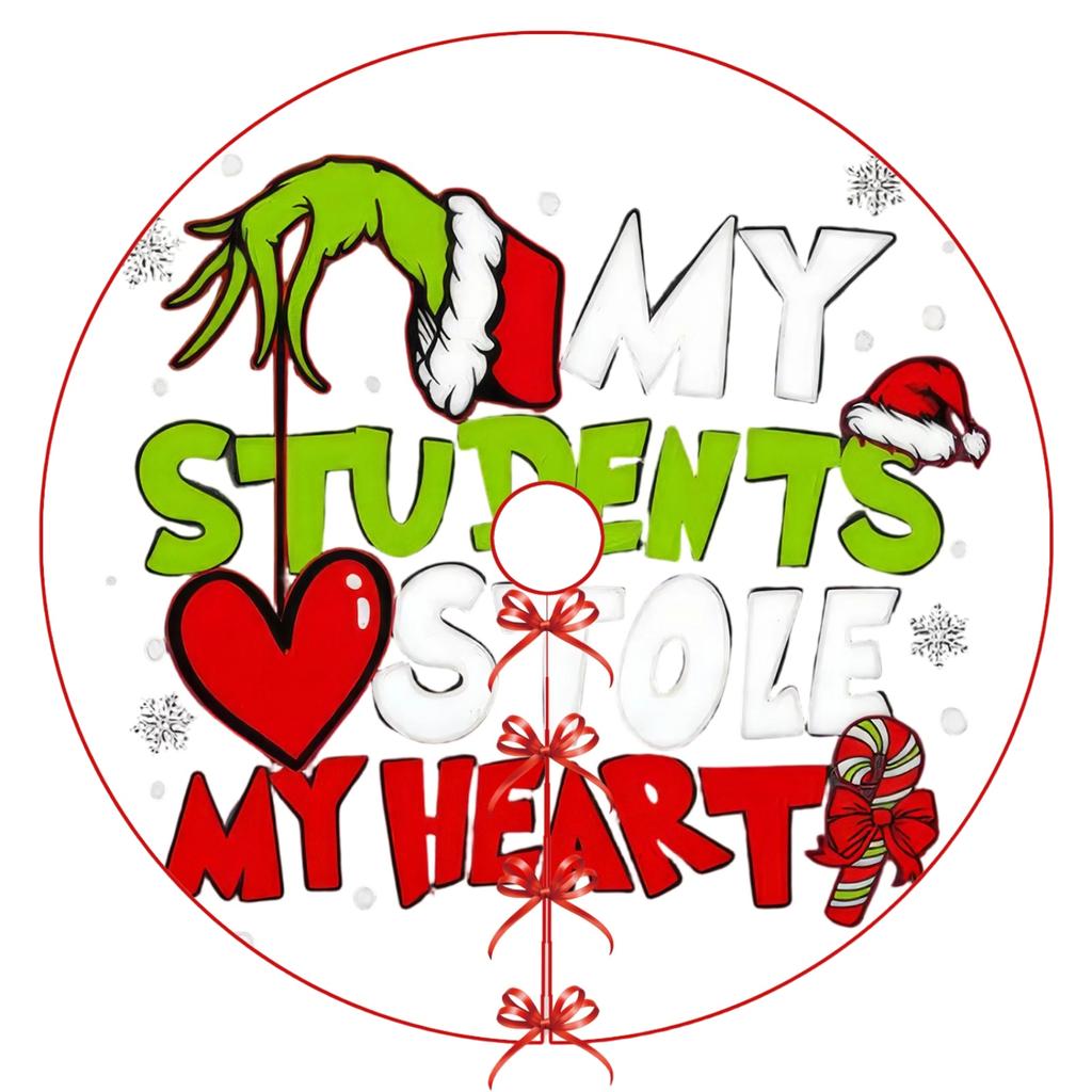 Sukně pod vánoční stromek DIY Sváteční atmosféra Dekorace Vzor digitálního tisku