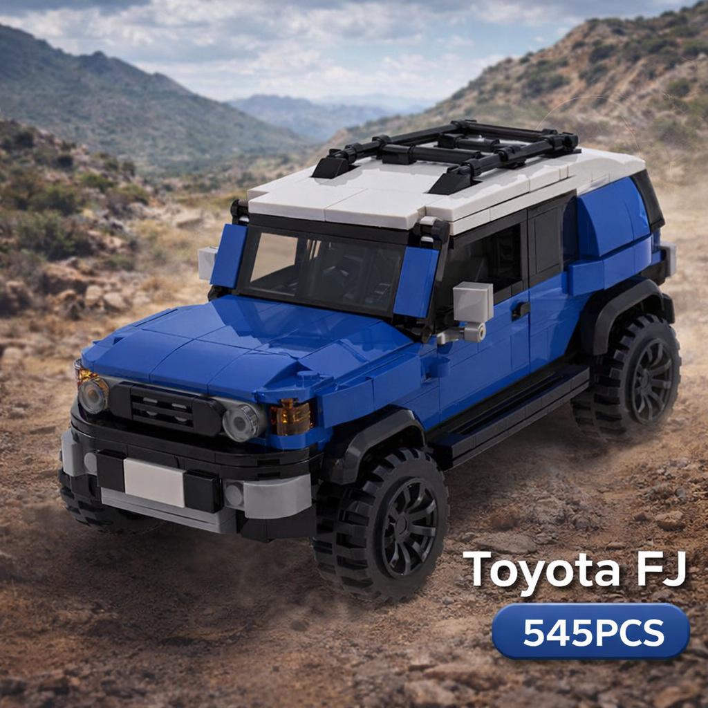 Small Particle DIY Building Blocks: Educational Car Model Toy for Kids