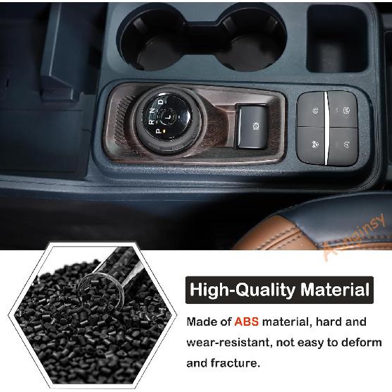 Aunginsy Central Control Gear Shift Box Panel Cover Trim Compatible with Ford Maverick 2022-2025 Car Center Console Gear Shift Handbrake Panel