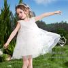 ASK JUNIOR Girls' Butterfly Sequin Mesh Princess Vest Dress