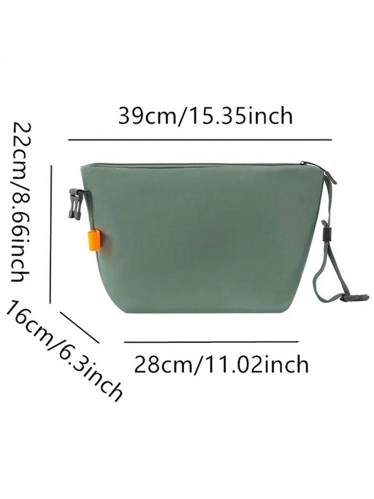 1 pièce Sac isotherme pliable automne et hiver, sac à déjeuner pour le bureau, sac à main, sac isotherme en feuille d'aluminium épaissie
