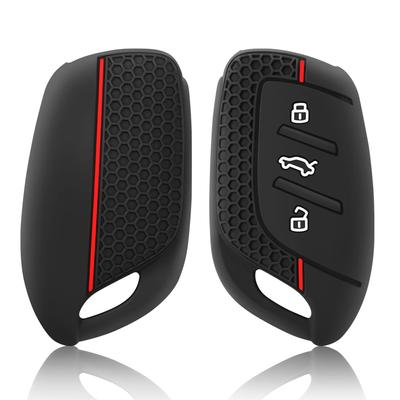Autoschlüsselgehäuse aus Silikon für MG ZS HS 5 6 EZS, Autoschlüsselgehäuse aus Silikon für Roewe RX8 RX5 RX3 I6 I5 Zubehör