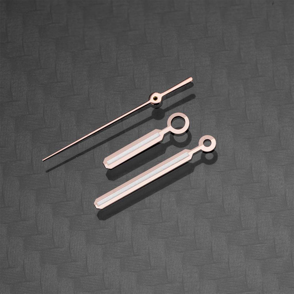 NH35 Uhrzeiger für Nautilus NH35 Uhrwerk Uhrzeiger Zeiger Zubehör mit grün leuchtenden schwarzen silbernen goldenen Zeigern