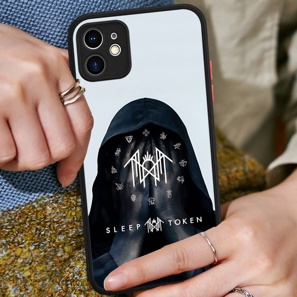 

S-Sleep T-Token Матові Прозорі Силіконові Чохли Для Телефонів IPhone 16 15 14 13 12 11 Pro Max X XS Max iphone 12 pro