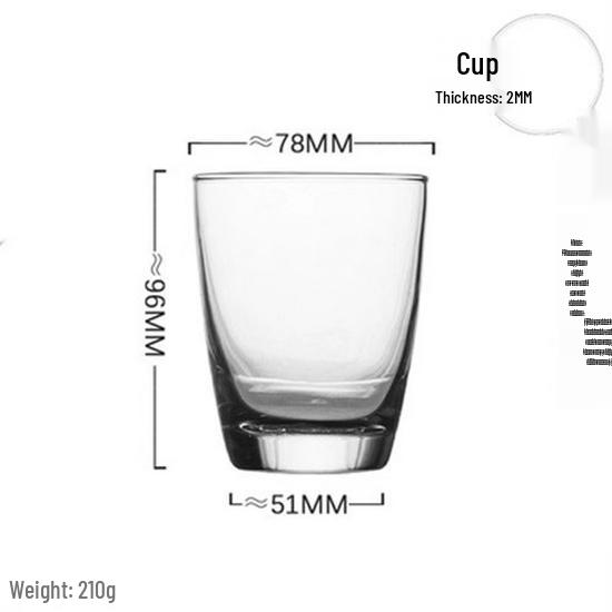 Transparent Ocean Glass Cup: Ideal for Water, Milk, Coffee, Breakfast, or Mouthwash. Perfect for Hot and Cold Beverages.