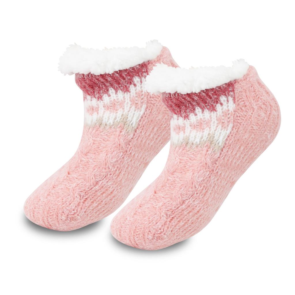 Women's Velvet Floor Socks, Home Thick Lamb Wool Warm Socks, Woolen Sleep Socks