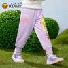 B.Duck Little Yellow Duck Girls' Sweet Sweatpants