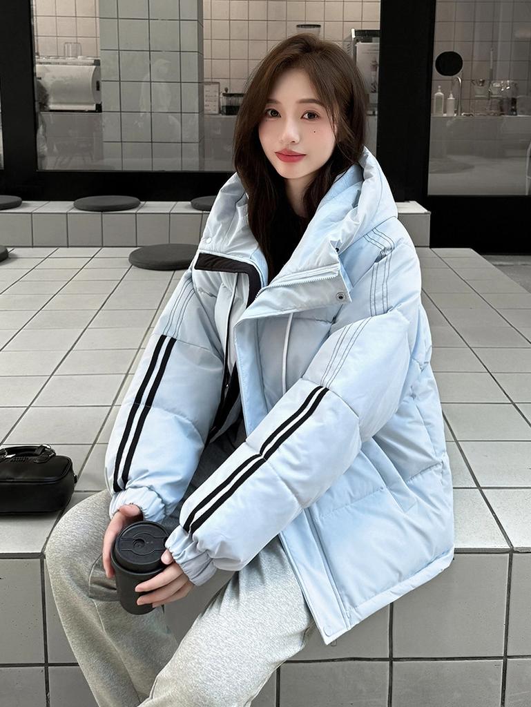 Women’s Short Hooded Windproof Thicken Warm Winter Jacket 3 Colors