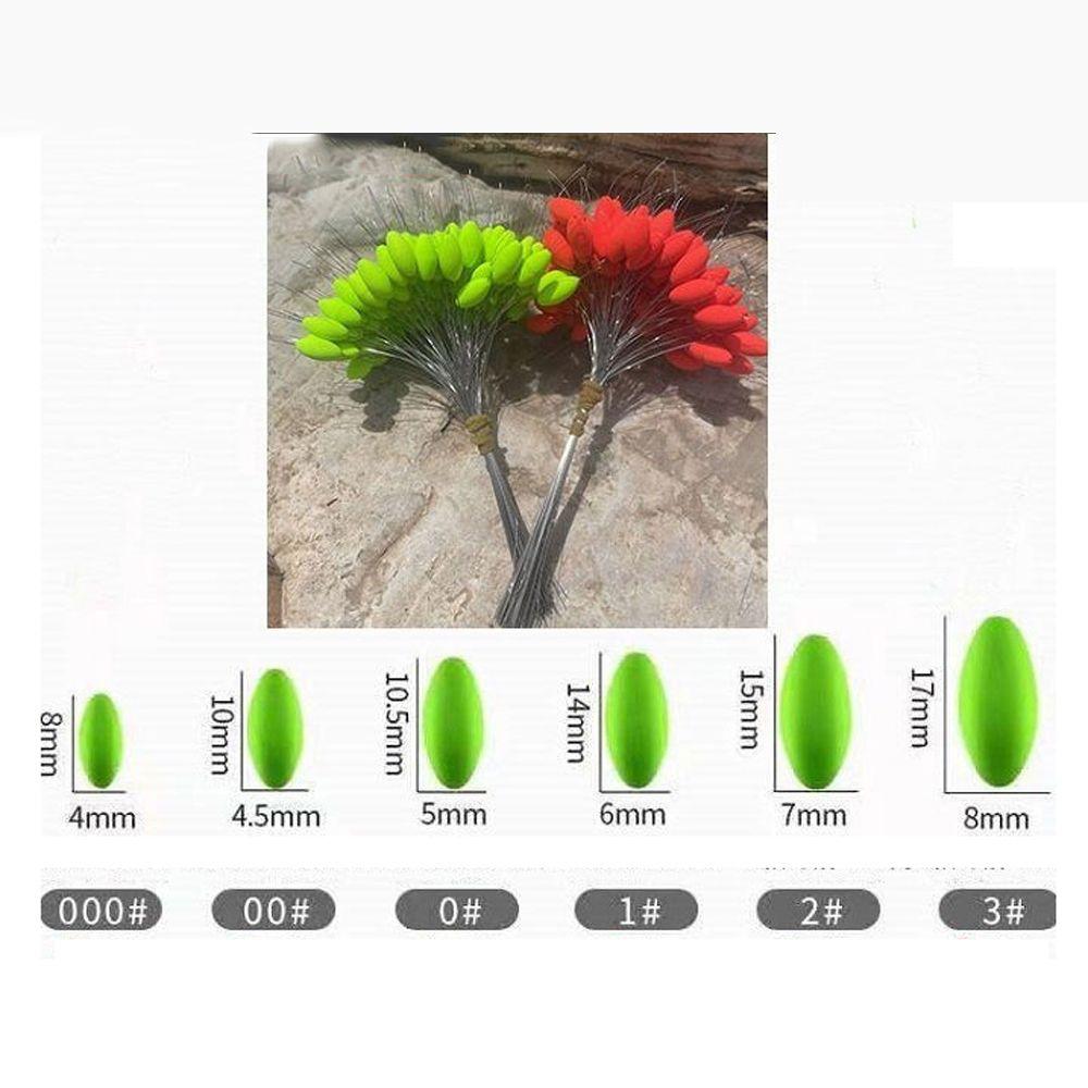 Seven-star Floating Stopper Floating Beans Fishing Space Beans Oval Fishing Float Fishing Bobber