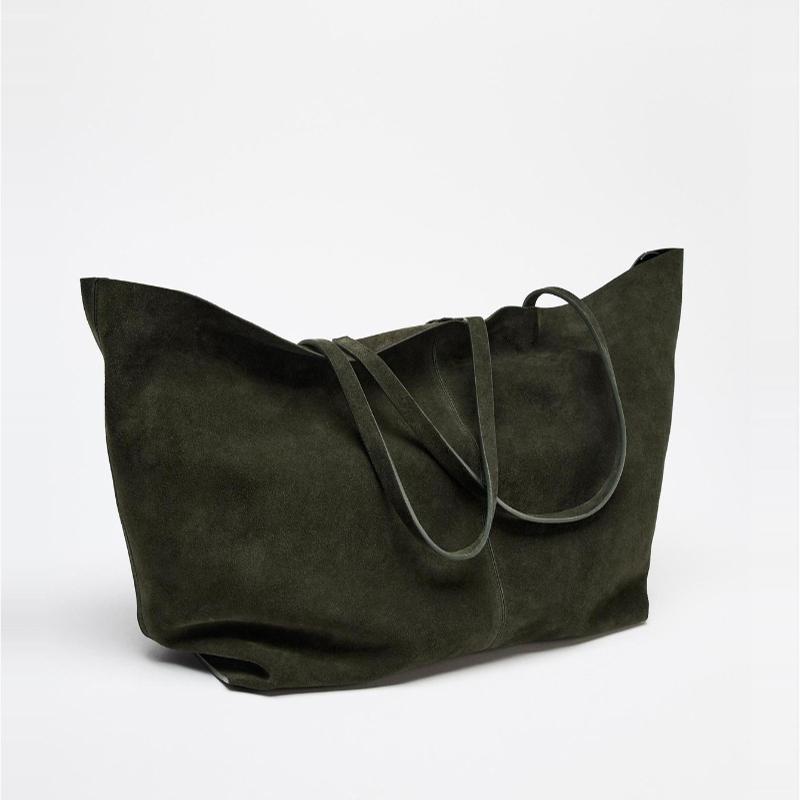 Autunno Inverno All-match Bowling a Spalla Per Donne Quadrato Orizzontale Pelle di Mucca Borsa Tote Vintage Borsa a Mano Nobile Grande Capacità Shopper