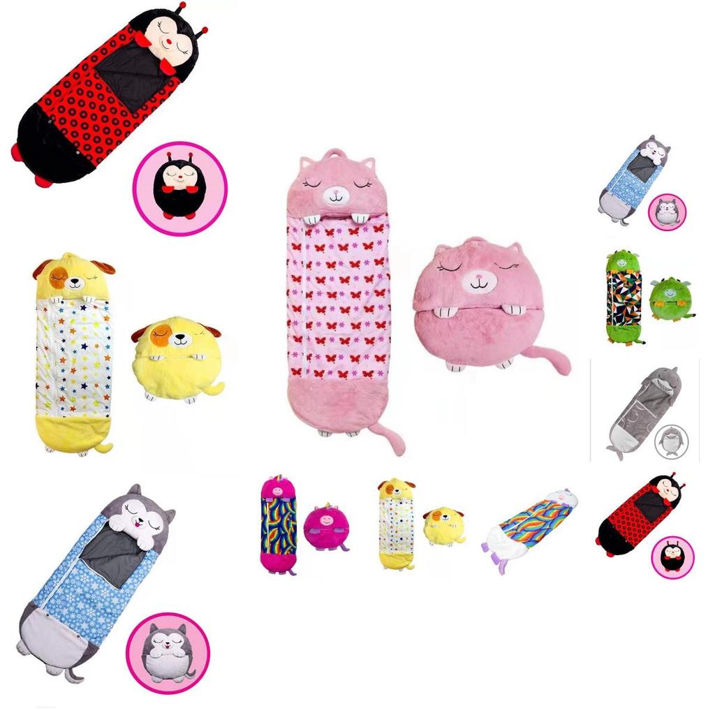 Super-soft Happy Nappers Kids Cartoon Sleepsacks For Cozy Nights