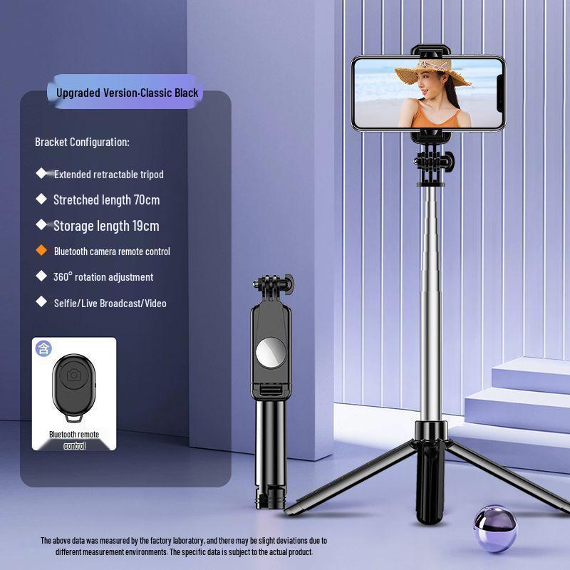 Universal Bluetooth Selfie Stick & Tripod for Android - Multifunctional Handheld Photography Tool