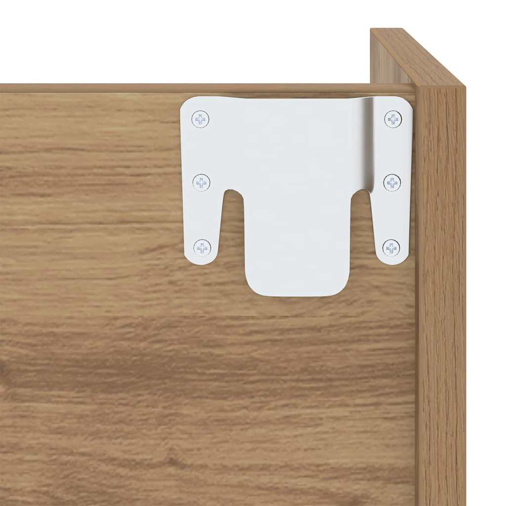 Shoe Cabinet Artisan Oak 60 x 18 x 90 cm Particleboard