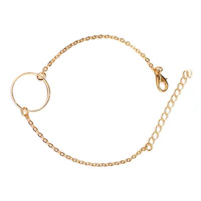 Anklet Stylish Adjustable Universal Circle Aesthetic Jewelry Office Lady Ankle Bracelets Creative Gift Foot Chains for Women