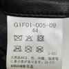 MACKINTOSH LONDON Black G1F01-005-09 Leather Single Rider's Jacket Jacket 44 blackUsed