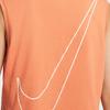 Nike Sportswear Club Fashionable Versatile Comfortable Sleeveless Round Neck Breathable T-Shirt Women Tops Soft-Orange HF9532-828