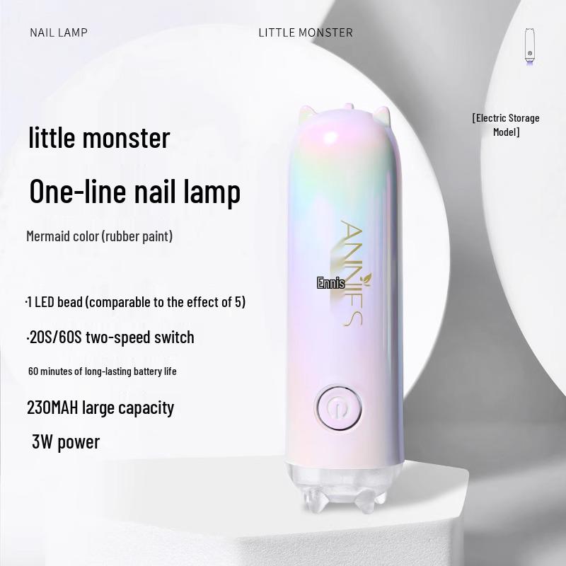 

Mermaid Little Monster Portable Quick-Dry Mini UV/LED Nail Lamp