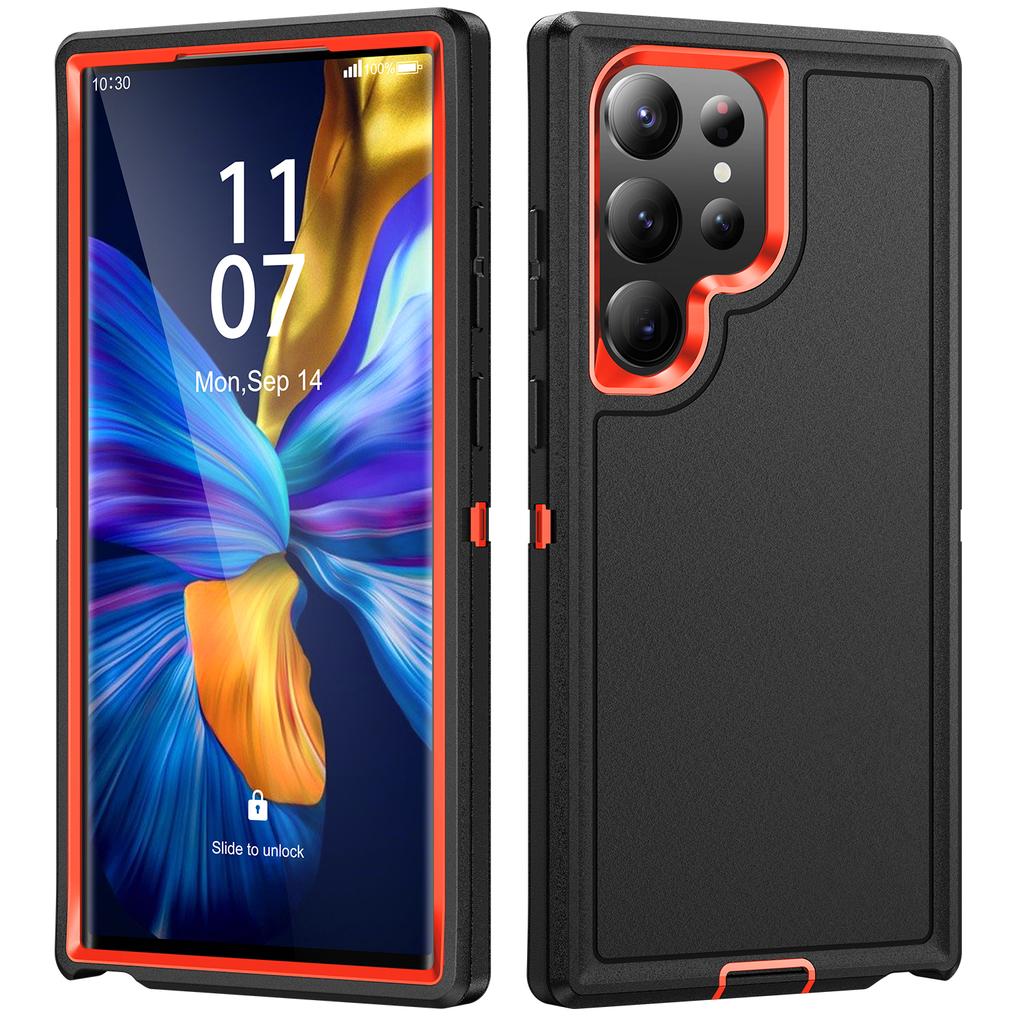 Shockproof Anti -Dust Armor Coque Case For Samsung Galaxy S23 Ultra S22 Plus A54 A14 A53 A13 Mobile Phone Covers Funda