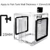 Saim Fish Breeding Box, Acrylic Aquarium Breeding Boxes, Acrylic Fish Isolation Box Hanging Aquarium Hatchery Tank for Small Baby Fishes Shrimp