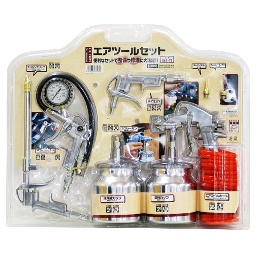 

Niigata Seiki Набор пневмоинструмента BeHAUS 7 предметов DAT-7S