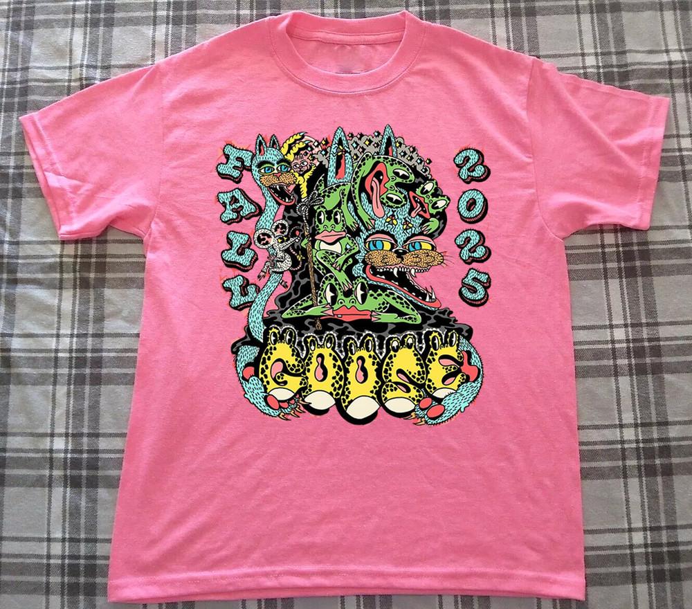 

Goose Fall 2025 Tour Tshirt Cotton For men Women S4XL Unisex T-Shirt S