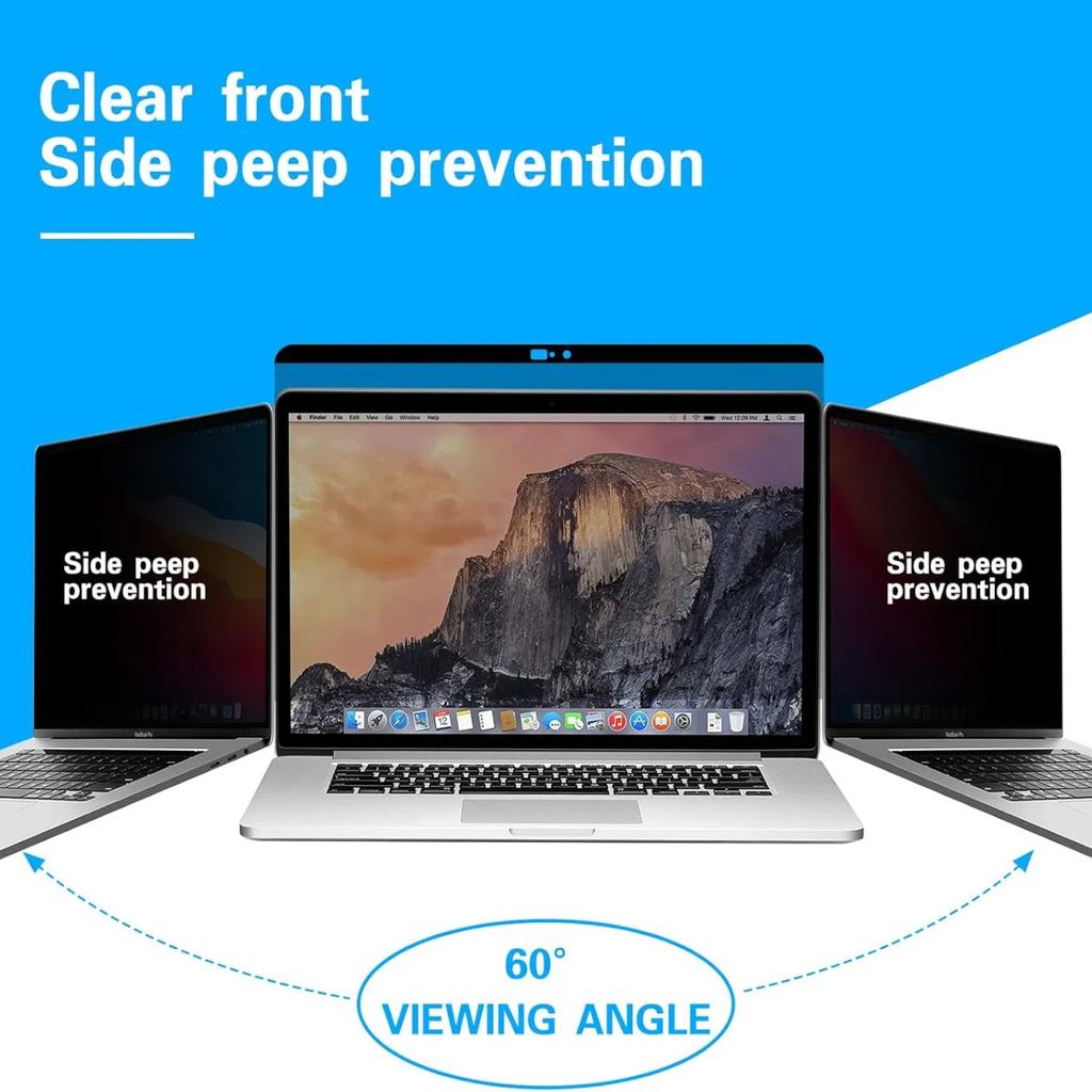 Magnetic Privacy Screen for MacBook Pro 13" (Released In 2016-2022) Anti Blue Light Protector Screen Filter with Camera Cover(A2251/A2338 M1/A2338 M2)