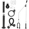 Fitness Gym Pulley System DIY Loading Lifting Machine Triceps Power Muscle Training Kits